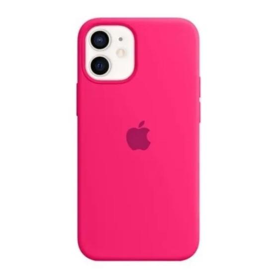 כיסוי סיליקון איכותי לאייפון (ורוד ורדים) - iPhone Apple Case Magsafe